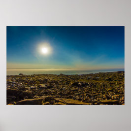 メイン州ゴールズボロ湾の明るい朝 ポスター