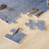 メイン州ジョーダンの池 ジグソーパズル (側面)