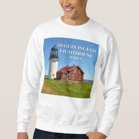 メイン州スウェットシャツSeguin Island Light house スウェットシャツ (正面)