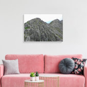 メイン州バクスター州パーク キャンバスプリント (インサイチュ (リビング))