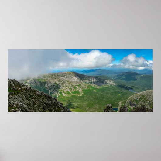 メイン州バクスター州公園の流域を探して ポスター (正面)