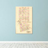 メイン州ピスカタキス郡 キャンバスプリント (インサイチュ (ウッドフロア))