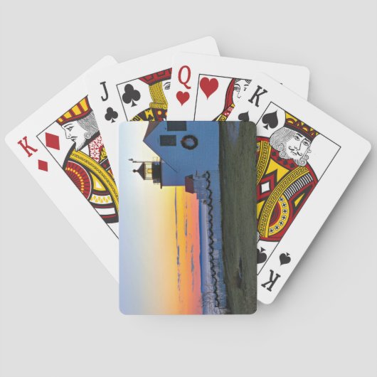 メイン州フォートポイントライトハウス トランプ (裏面)