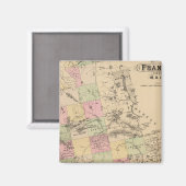 メイン州フランクリン郡 マグネット (正面/裏面)