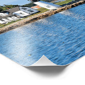 メイン州プロスペクトハーバーライトハウス フォトプリント            (角)