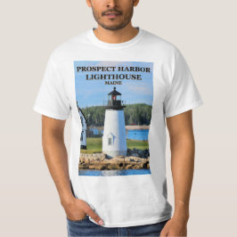 メイン州プロスペクト・ハーバー灯台Tシャツ Tシャツ