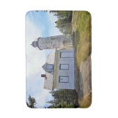 メイン州ベイカーアイランドライトハウス バスマット (正面縦)