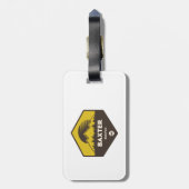 メイン州ベイカー州立公園 ラゲッジタグ (裏面縦)