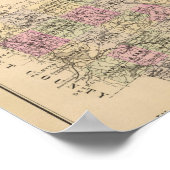 メイン州ペノブスコット郡 ポスター (角)