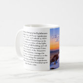 メイン州ペマキッドポイントライトハウス コーヒーマグカップ (正面左)