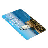 メイン州ポートランドブレークウォーターライトハウス マグネット (右側)