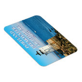 メイン州ポートランドブレークウォーターライトハウス マグネット (右側)