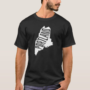 メイン州ポートランド州概要 – アメリカ旅行 Tシャツ