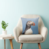 メイン州マキアスの大西洋プフィン クッション (椅子)