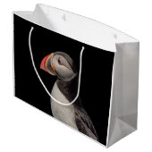 メイン州マキアスの大西洋プフィン ラージペーパーバッグ (裏面アングル)