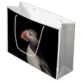 メイン州マキアスの大西洋プフィン ラージペーパーバッグ (正面アングル)