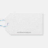 メイン州マキャスの大西洋パフィン ギフトタグ (裏面横)