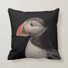 メイン州マキャスの大西洋パフィン クッション