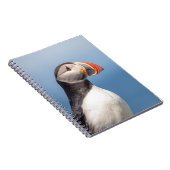 メイン州マキャスの大西洋パフィン ノートブック (右側)
