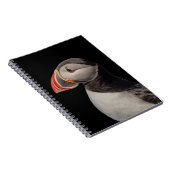 メイン州マキャスの大西洋パフィン ノートブック (右側)