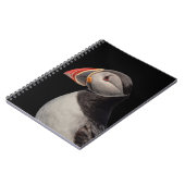 メイン州マキャスの大西洋パフィン ノートブック (左側)