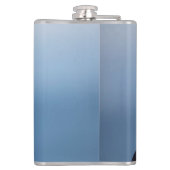 メイン州マキャスの大西洋パフィン フラスク (裏面)