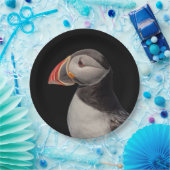 メイン州マキャスの大西洋パフィン ペーパープレート (パーティー)