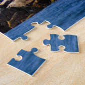 メイン州マティニクスロックライトハウス ジグソーパズル (側面)