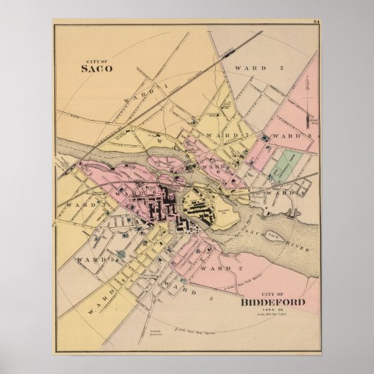 メイン州ヨークカウンティ ポスター (正面)