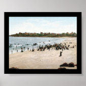 メイン州ヨークビーチ1901 ポスター (正面)