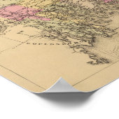 メイン州ワシントン郡 ポスター (角)