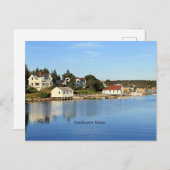 メイン州ヴィナルヘブンの風光明媚な写真 ポストカード (正面/裏面)