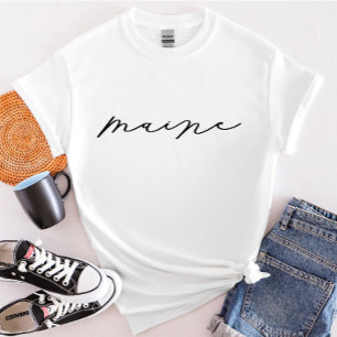 メイン州女子Tシャツ Tシャツ
