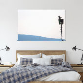 メイン州山砂漠島前のオスプレイ キャンバスプリント (インサイチュ (寝室))