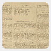 メイン州州序章アトラス スクエアシール (正面)