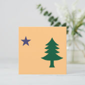 メイン州旗（1901年～1909年） カード (スタンド正面)