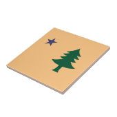 メイン州旗（1901年～1909年） タイル (側面)