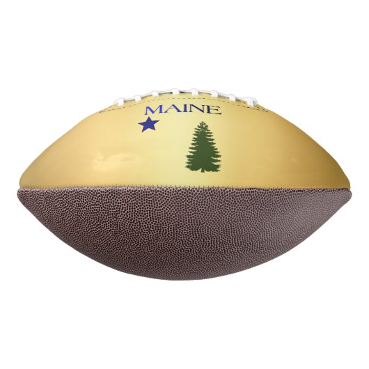 メイン州旗(1901) アメリカンフットボール (回転270)