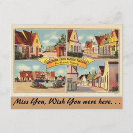 メイン州、デンマーク村からこんにちは ポストカード