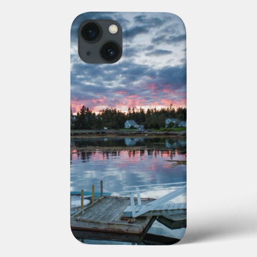 メイン州、ニューエイゲン、サンセットハーバー 2 2 Case-Mate iPhoneケース (裏面)