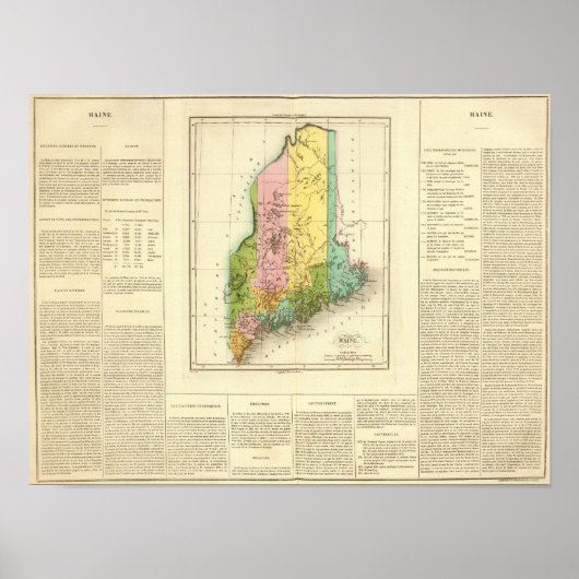 メイン州 ポスター (正面)