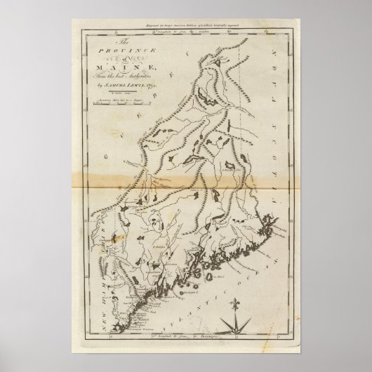 メイン州 ポスター (正面)
