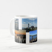 「メイン州、人生のあり方」マグ コーヒーマグカップ (正面左)