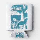 メイン州 – 人生のあり方 缶クーラー (裏面)