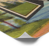 メイン州（夏）ラージ・レター・シーン ポスター (角)