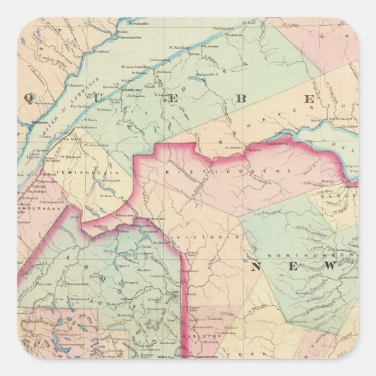 メイン州(NB) スクエアシール (正面)