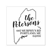 メイン差出人住所スタンプセルフインキング セルフインキングスタンプ (デザイン)