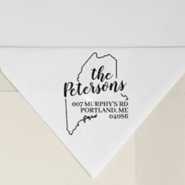 メイン差出人住所スタンプセルフインキング セルフインキングスタンプ