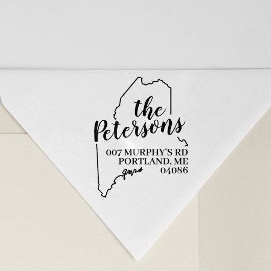 メイン差出人住所スタンプセルフインキング セルフインキングスタンプ