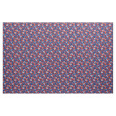 メイン沿岸ロブスター赤白青 パターン（の模様が）ある ファブリック (ヤード)